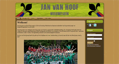 Desktop Screenshot of janvanhoof.com